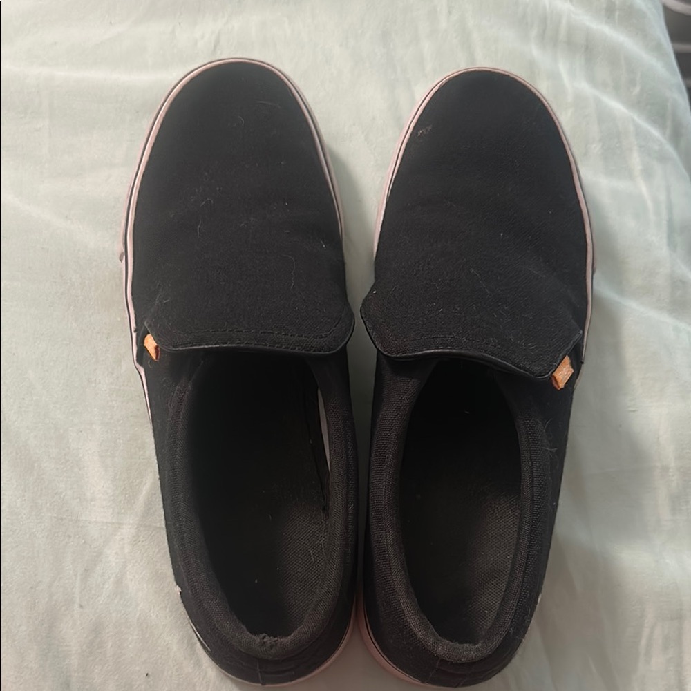 Nike Black Slip-On shoes with Minimalist Design